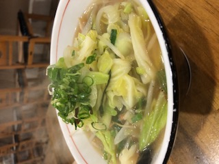 野菜ラーメン