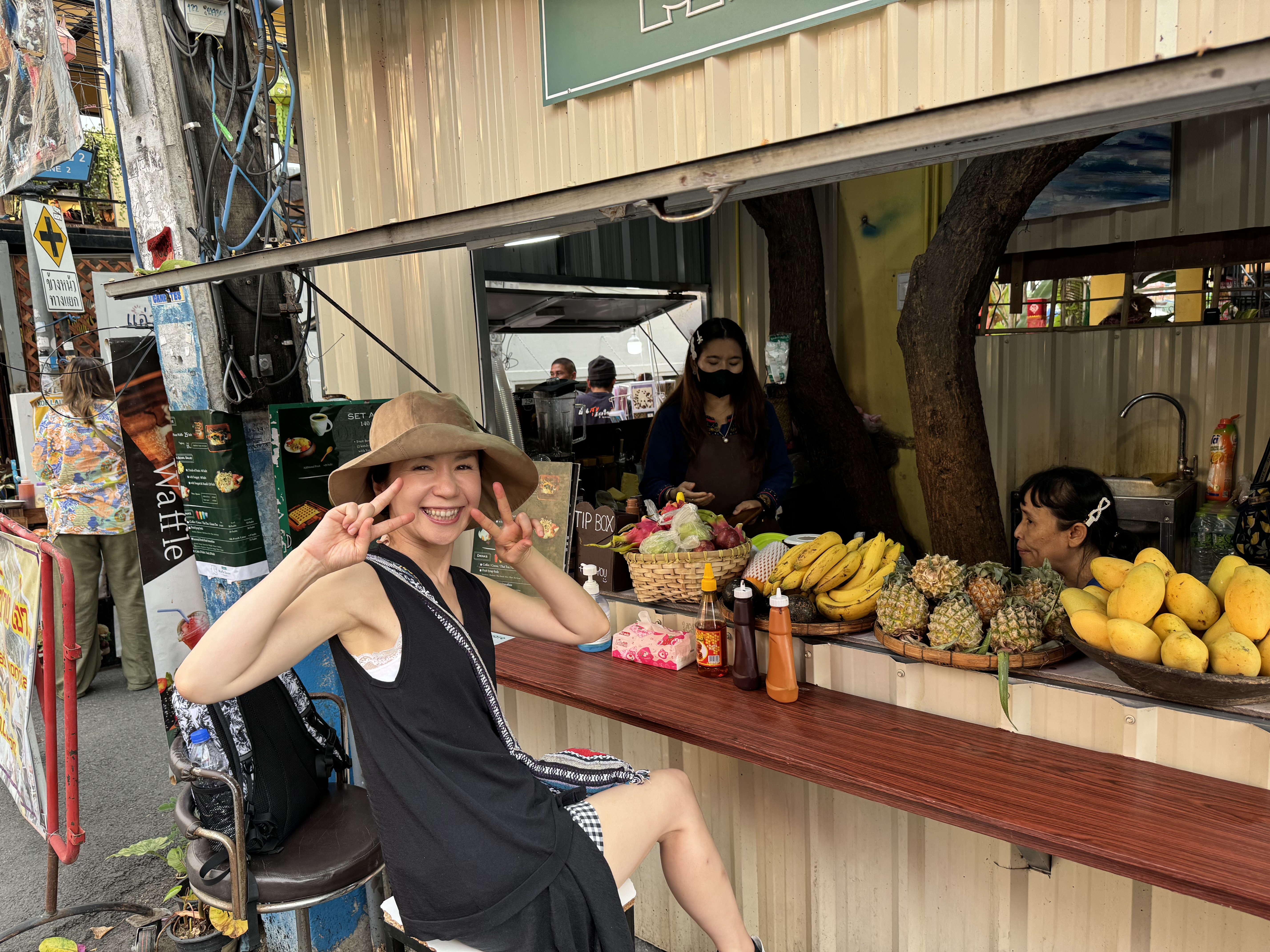 100円ワッフル